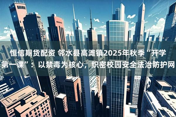 恒信期货配资 邻水县高滩镇2025年秋季“开学第一课”：以禁毒为核心，织密校园安全法治防护网