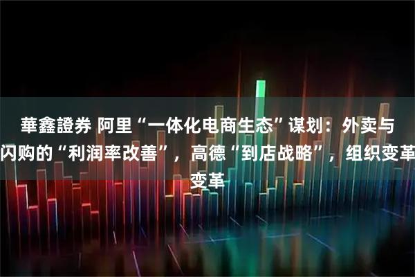 華鑫證券 阿里“一体化电商生态”谋划：外卖与闪购的“利润率改善”，高德“到店战略”，组织变革