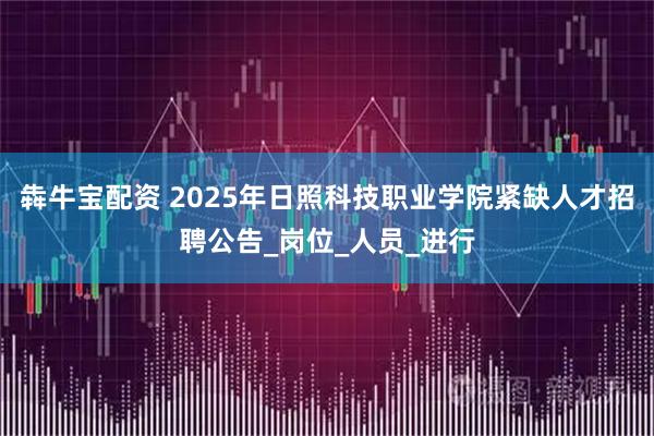 犇牛宝配资 2025年日照科技职业学院紧缺人才招聘公告_岗位_人员_进行